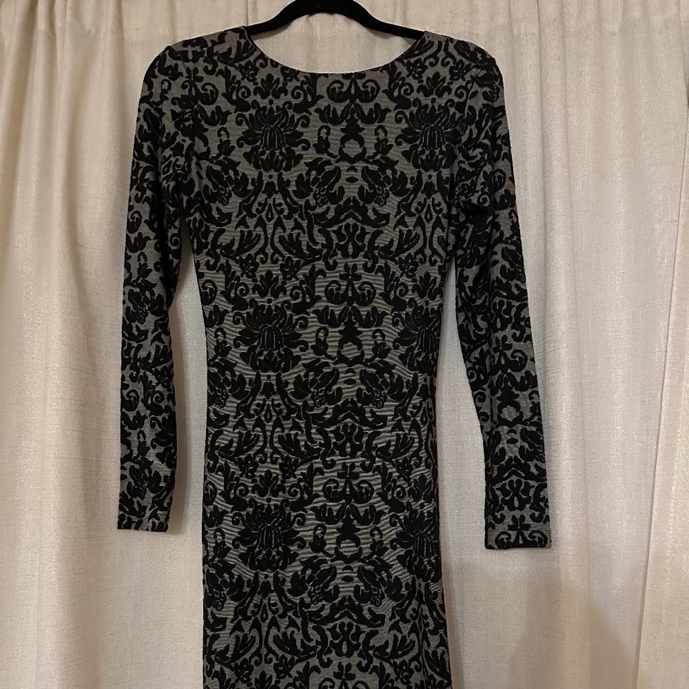 Ganni long sleeve dress size S